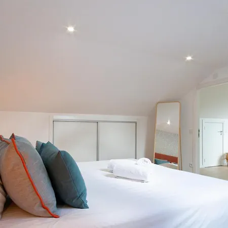Lejlighed Spacious And Luxury Apartment With Sea View Nazaré